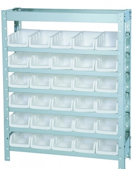 Estante Inox com Caixa Plástica