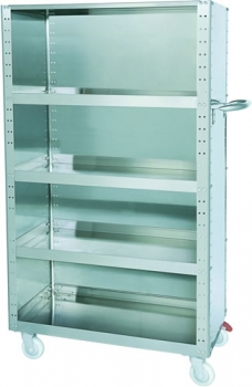 Estante Inox Desmontável Fechada