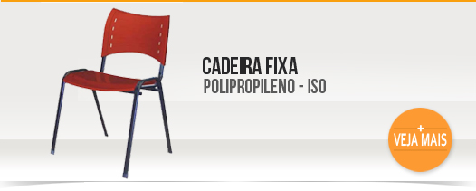 Cadeira Fixa Polipropileno ISO