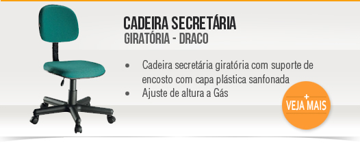 Cadeira Secretária Draco