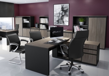 Foto Mesa diretor Malaga Fresno com preto